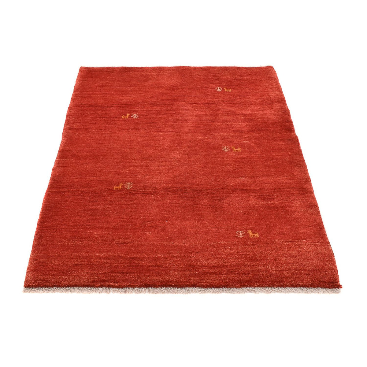 Tappeto Gabbeh - Persero - 170 x 124 cm - rosso