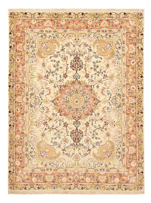 Tappeto Persero - Tabriz - Reale - 210 x 153 cm - beige chiaro