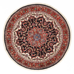 Tappeto Persero - Bidjar rotondo  - 155 x 155 cm - rosso scuro