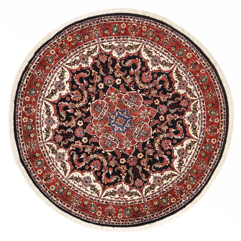 Tappeto Persero - Bidjar rotondo  - 155 x 155 cm - rosso scuro