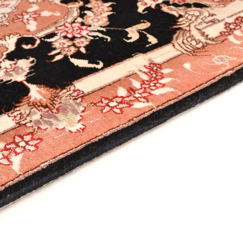 Tappeto Persero - Tabriz - Reale - 88 x 60 cm - blu scuro