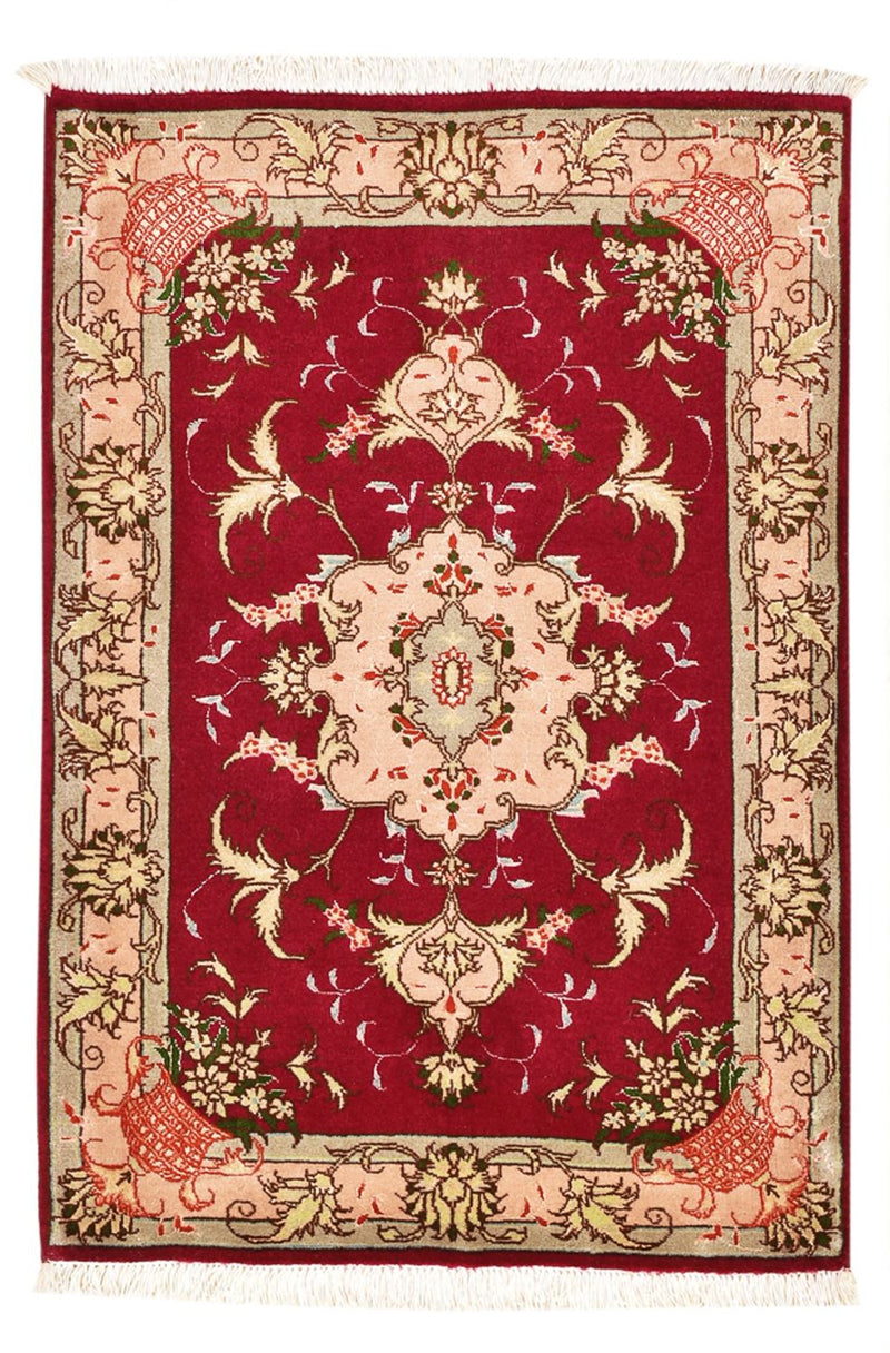 Tappeto Persero - Tabriz - Reale - 90 x 60 cm - rosso