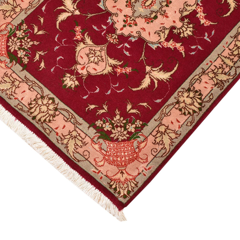 Tappeto Persero - Tabriz - Reale - 90 x 60 cm - rosso