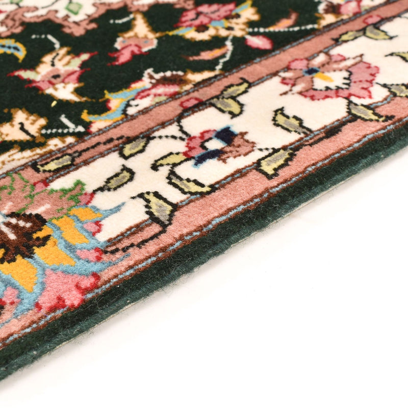 Tappeto Persero - Tabriz - Reale - 90 x 60 cm - blu scuro