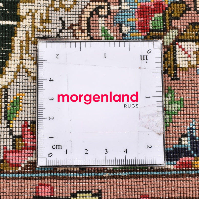 Tappeto Persero - Tabriz - Reale - 90 x 60 cm - blu scuro