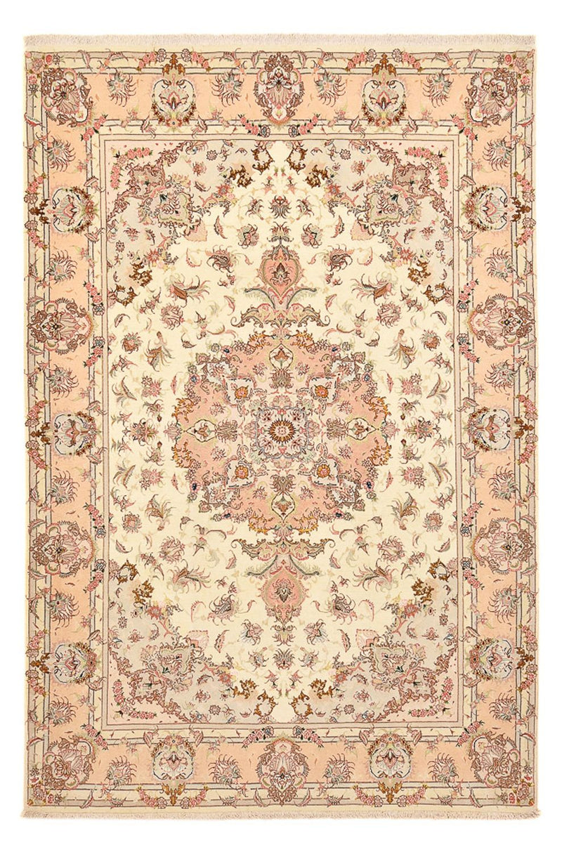 Tappeto Persero - Tabriz - Reale - 312 x 202 cm - beige scuro