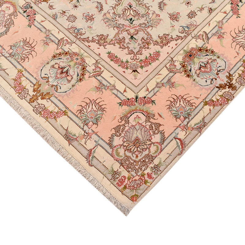 Tappeto Persero - Tabriz - Reale - 312 x 202 cm - beige scuro