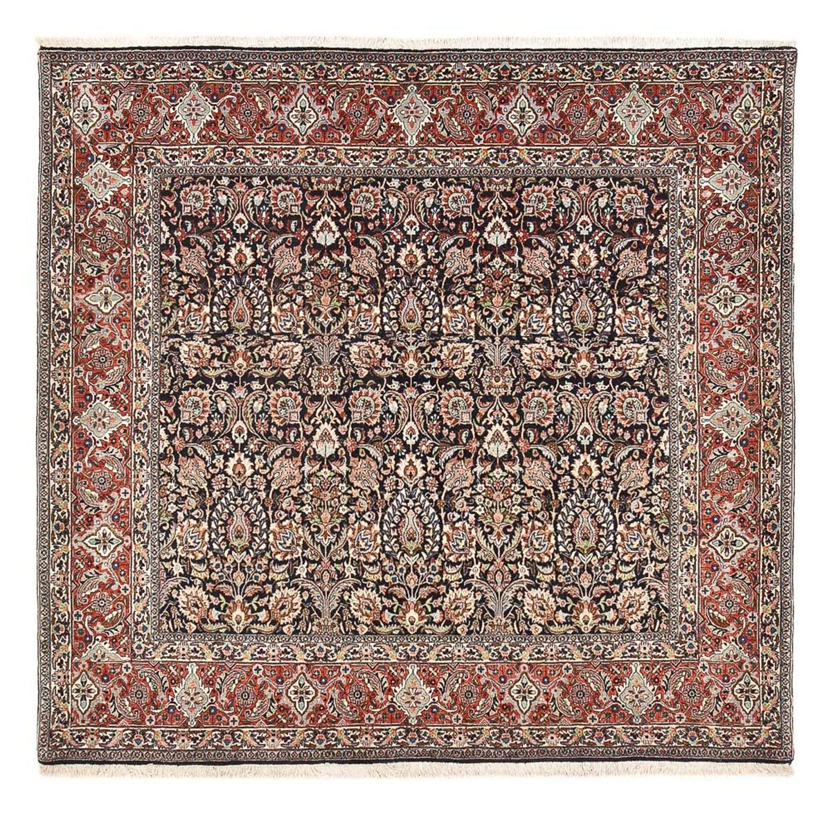 Tappeto Persero - Bidjar quadrato  - 206 x 200 cm - ruggine