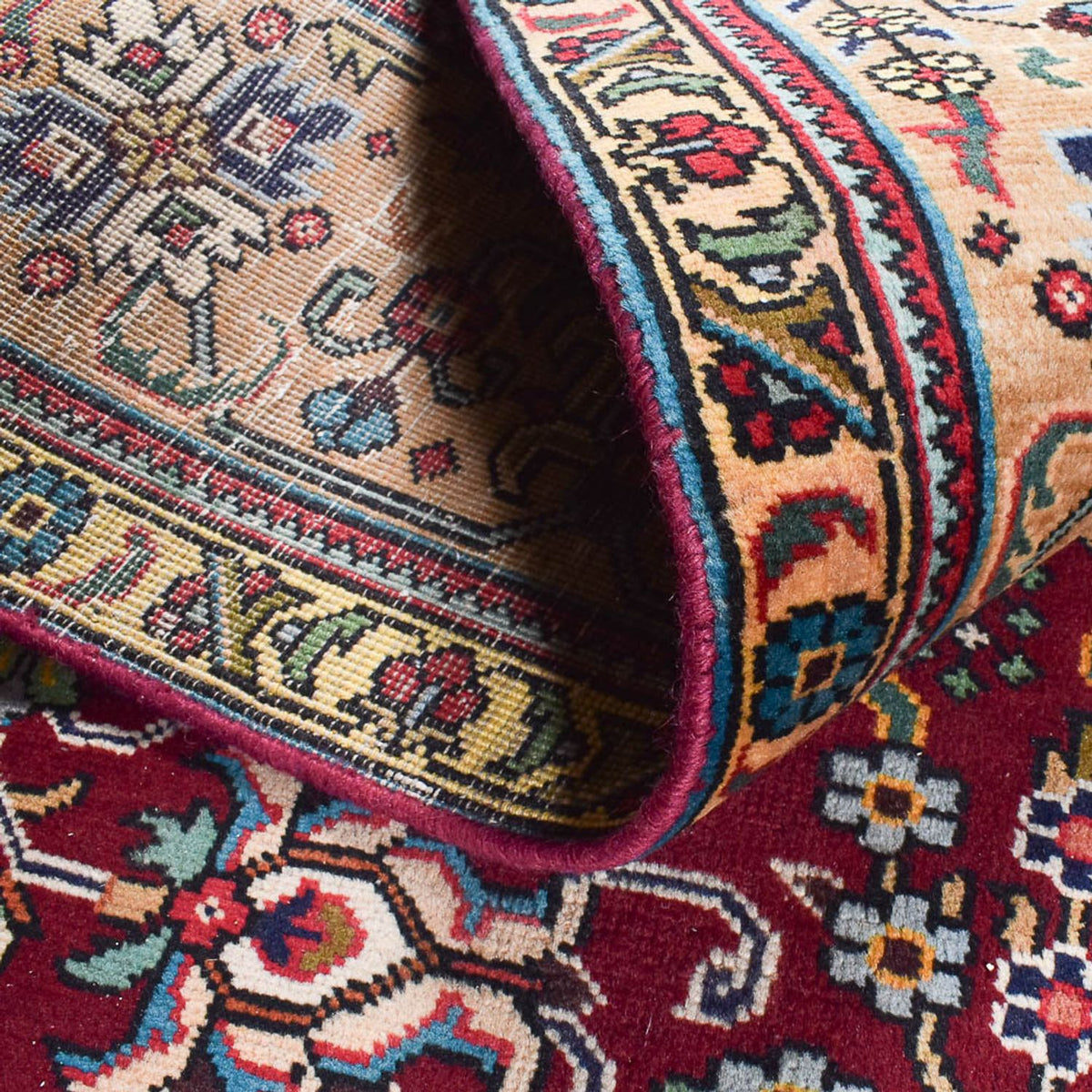 Tappeto Persero - Tabriz - Reale - 298 x 203 cm - rosso