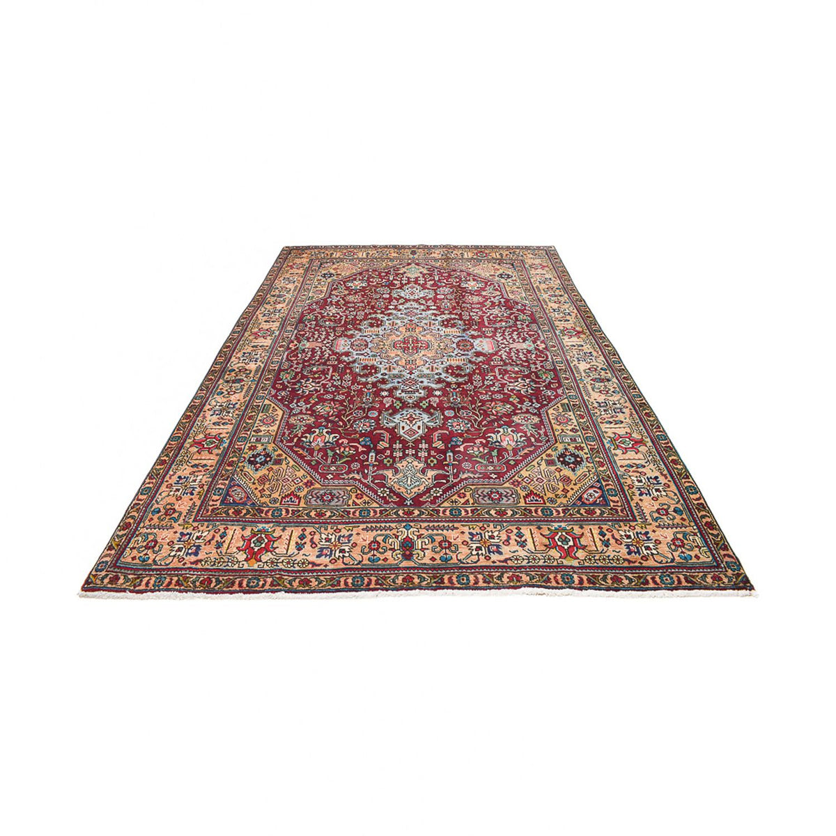 Tappeto Persero - Tabriz - Reale - 298 x 203 cm - rosso