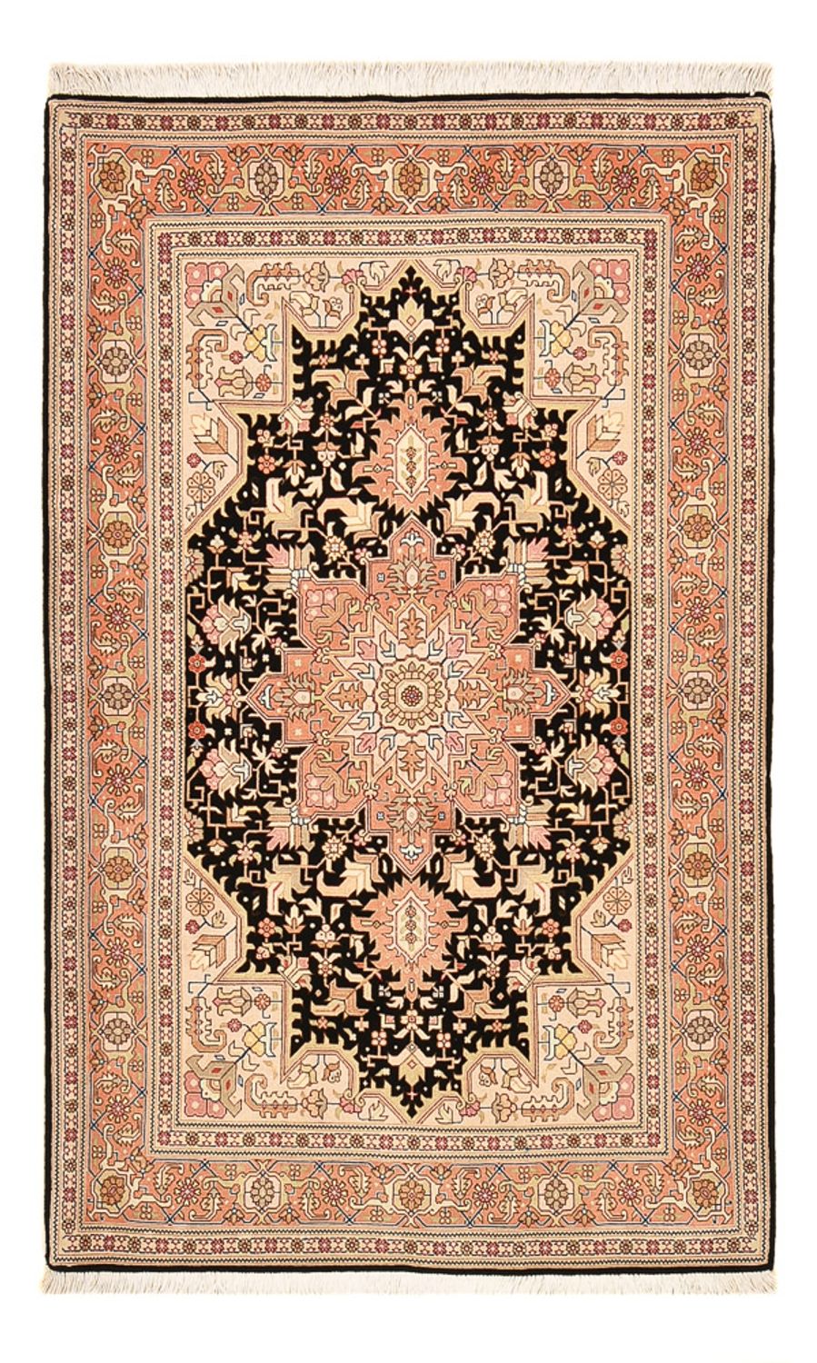 Tappeto Persero - Tabriz - Reale - 166 x 100 cm - blu scuro