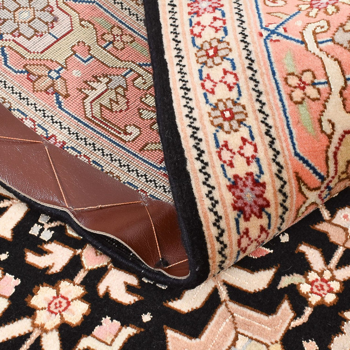 Tappeto Persero - Tabriz - Reale - 166 x 100 cm - blu scuro