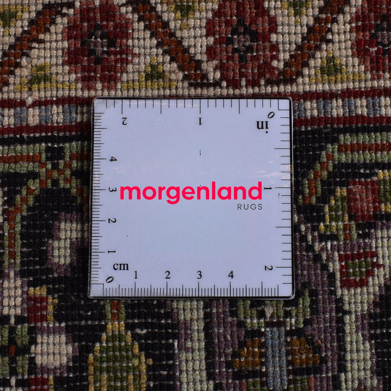 Tappeto Persero - Tabriz - Reale - 202 x 150 cm - marrone scuro