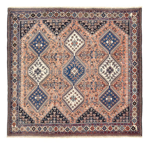 Tappeto Persero - Nomade quadrato  - 203 x 193 cm - rosso chiaro