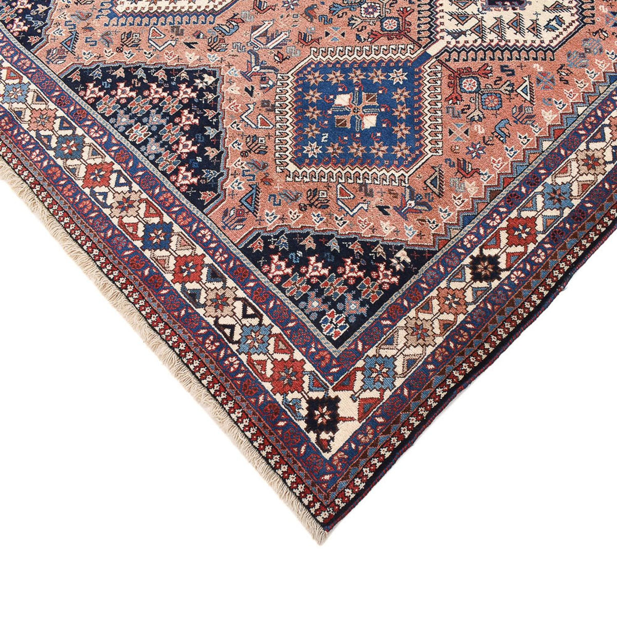 Tappeto Persero - Nomade quadrato  - 203 x 193 cm - rosso chiaro