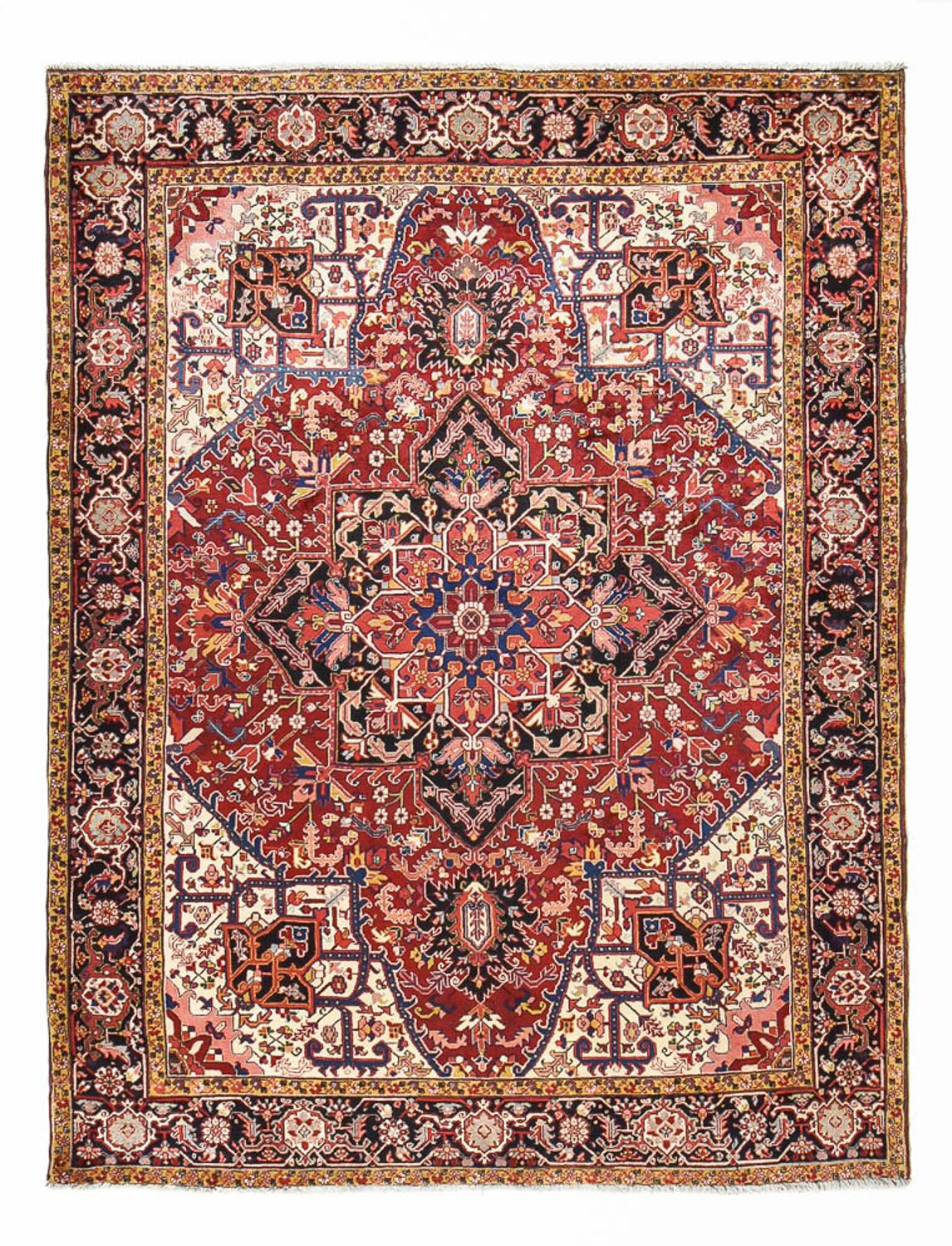Tappeto Persero - Nomade - 335 x 255 cm - rosso bordeaux