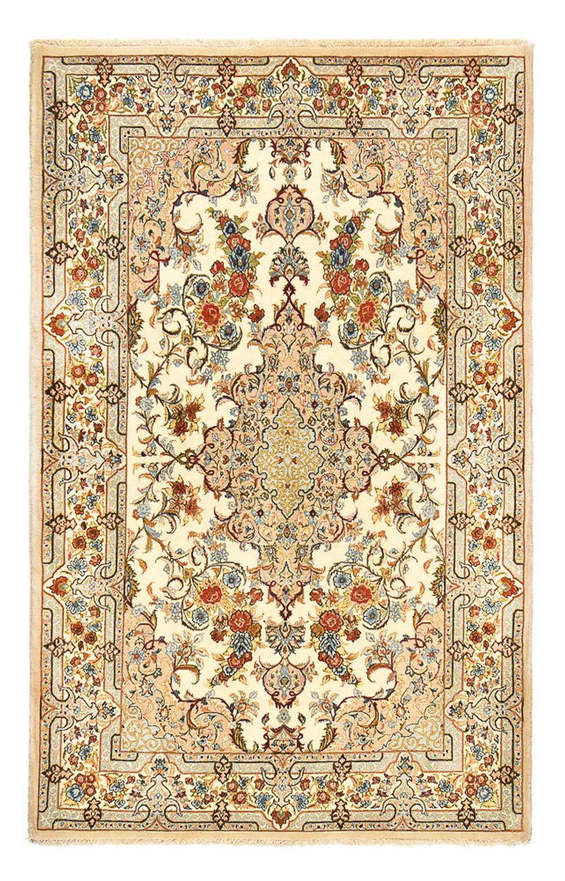 Tappeto Persero - Ghom - Reale - 211 x 130 cm - beige chiaro