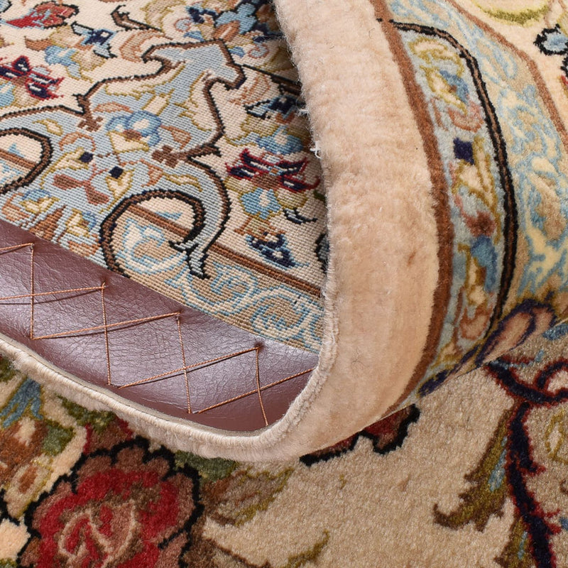 Tappeto Persero - Ghom - Reale - 211 x 130 cm - beige chiaro