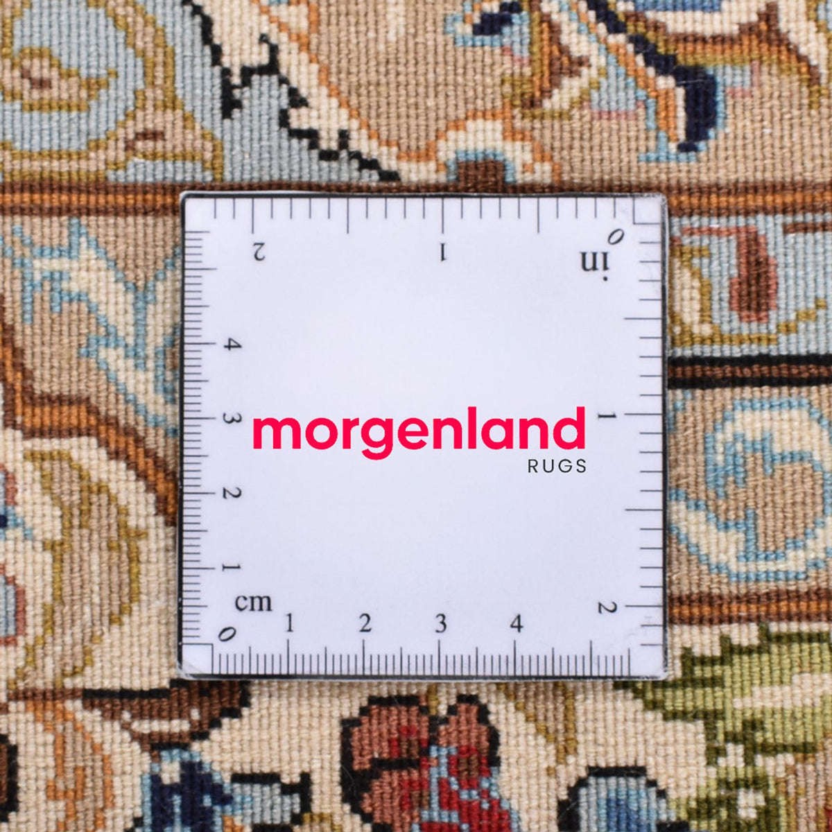 Tappeto Persero - Ghom - Reale - 211 x 130 cm - beige chiaro