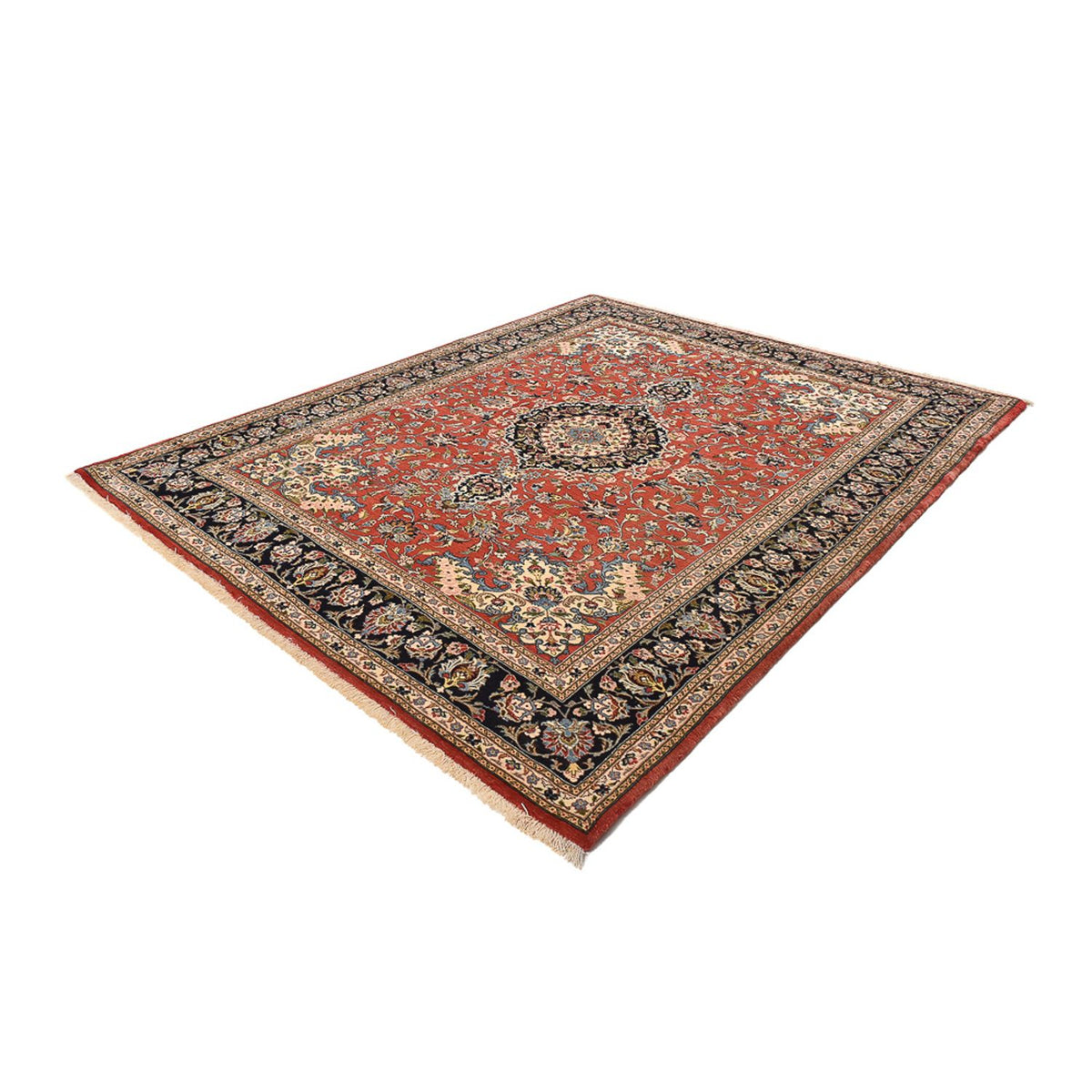 Tappeto Persero - Ghom - Reale - 220 x 141 cm - rosso