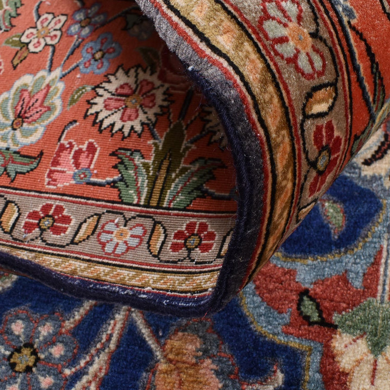 Tappeto Persero - Ghom - Reale - 208 x 137 cm - blu scuro