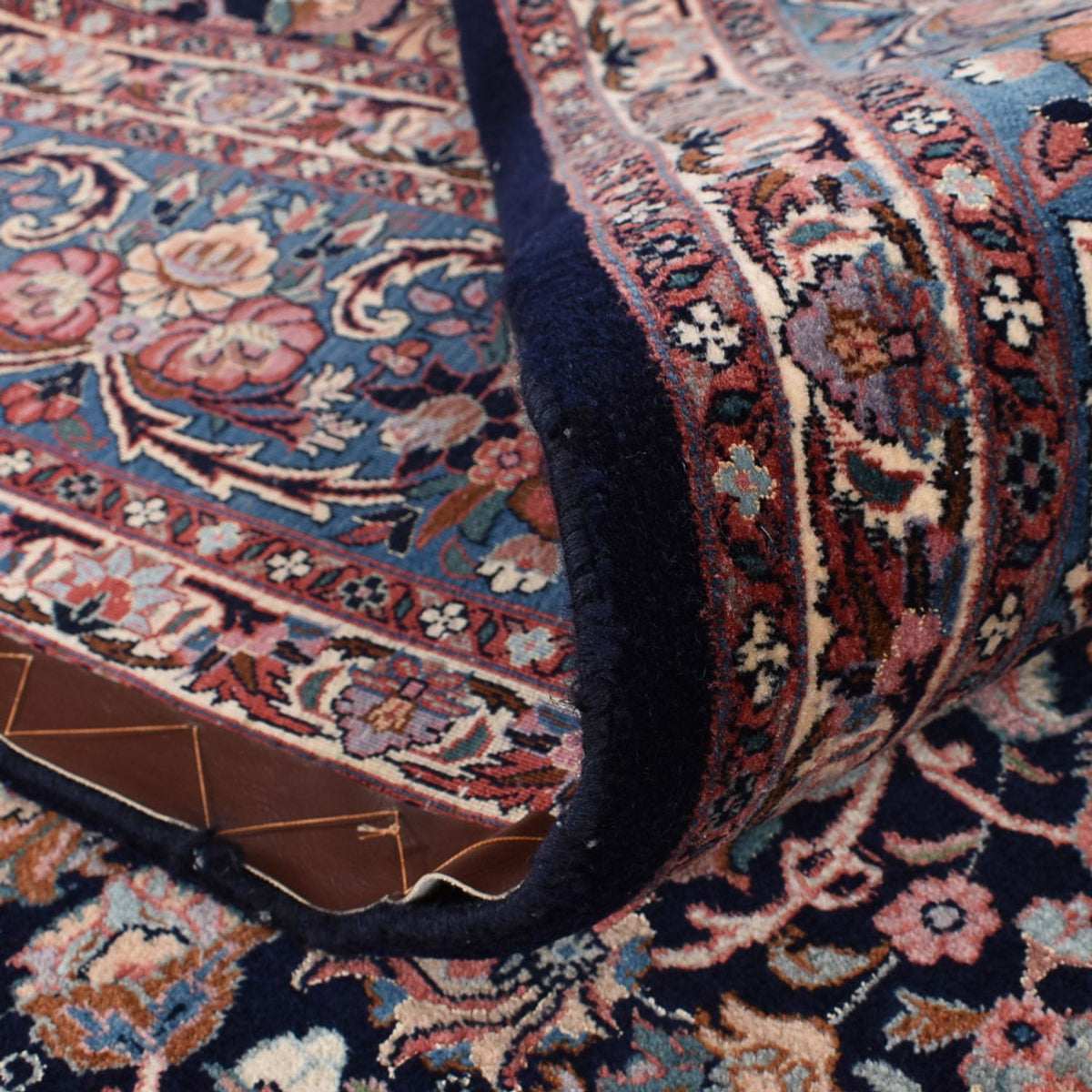 Tappeto Persero - Bidjar - 400 x 302 cm - blu scuro