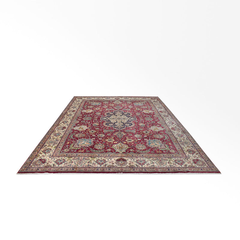 Tappeto Persero - Tabriz - Reale - 393 x 292 cm - rosso