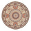 Tappeto Persero - Tabriz - Reale rotondo  - 312 x 312 cm - beige