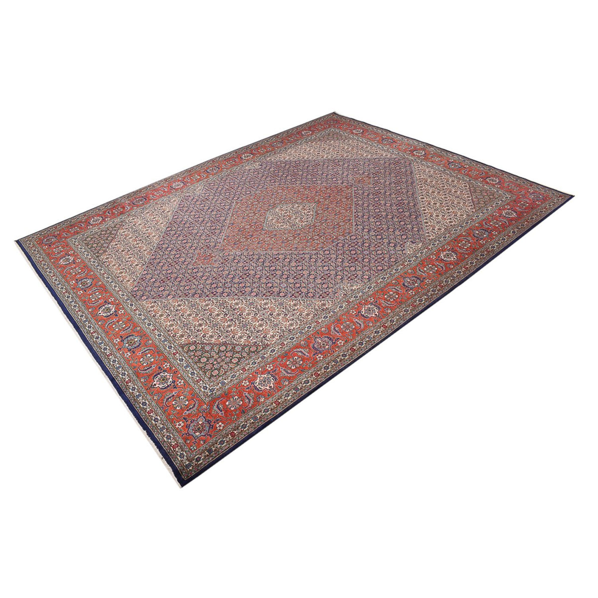 Tappeto Persero - Tabriz - Reale - 392 x 310 cm - ruggine