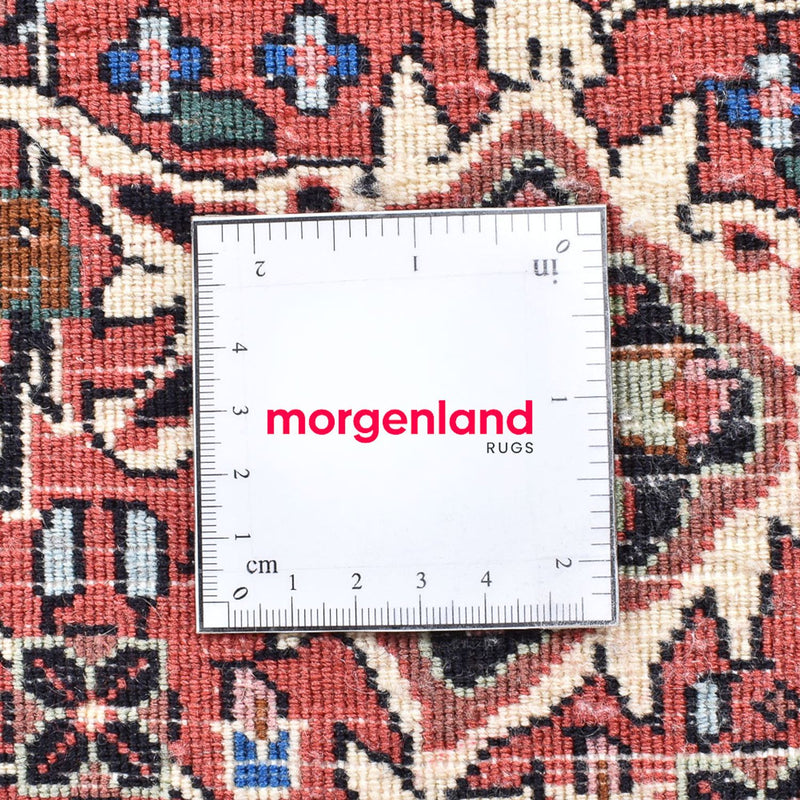 Tappeto Persero - Bidjar - 240 x 240 cm - rosso scuro