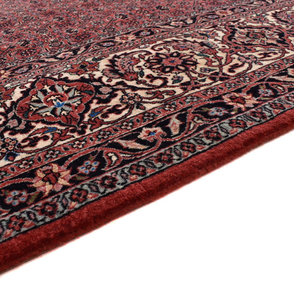 Tappeto Persero - Bidjar - 392 x 300 cm - rosso bordeaux