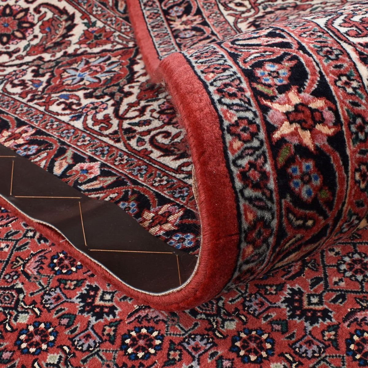 Tappeto Persero - Bidjar - 392 x 300 cm - rosso bordeaux