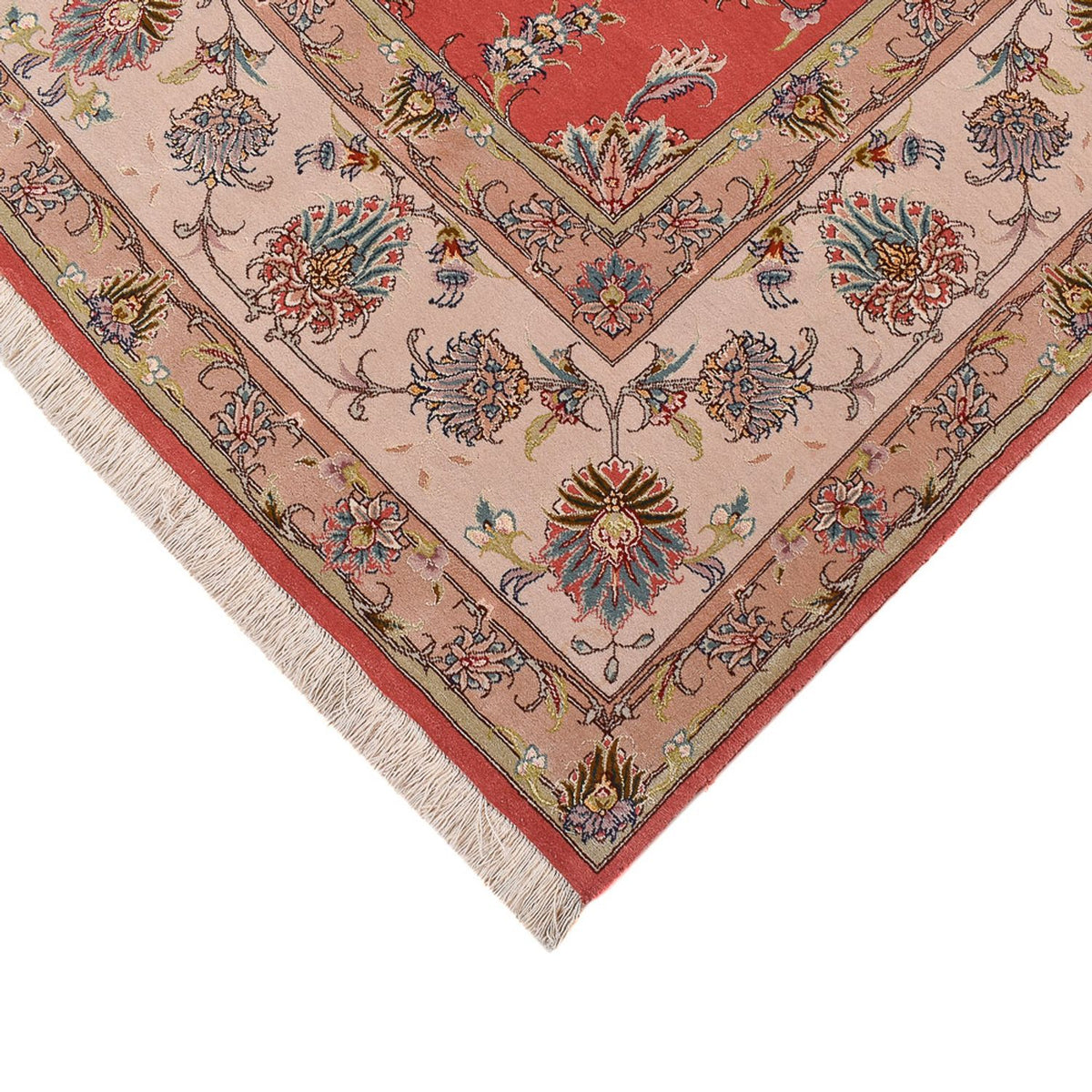 Tappeto Persero - Tabriz - Reale - 309 x 242 cm - rosso