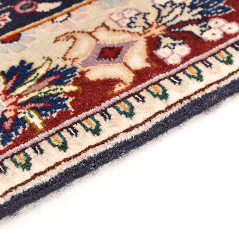 Tappeto Persero - Tabriz - Reale - 90 x 60 cm - blu scuro