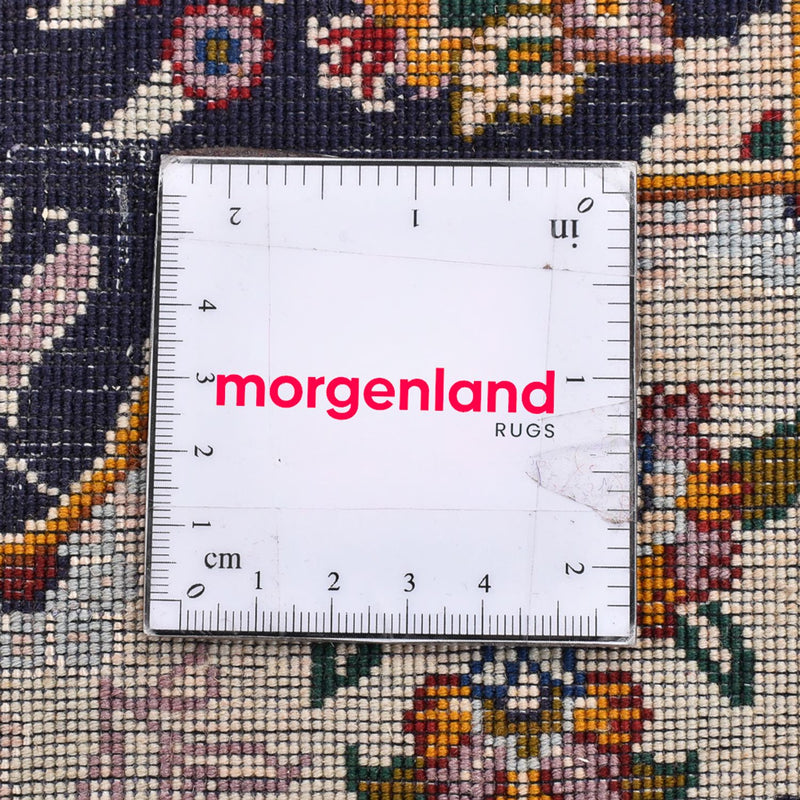 Tappeto Persero - Tabriz - Reale - 90 x 60 cm - blu scuro