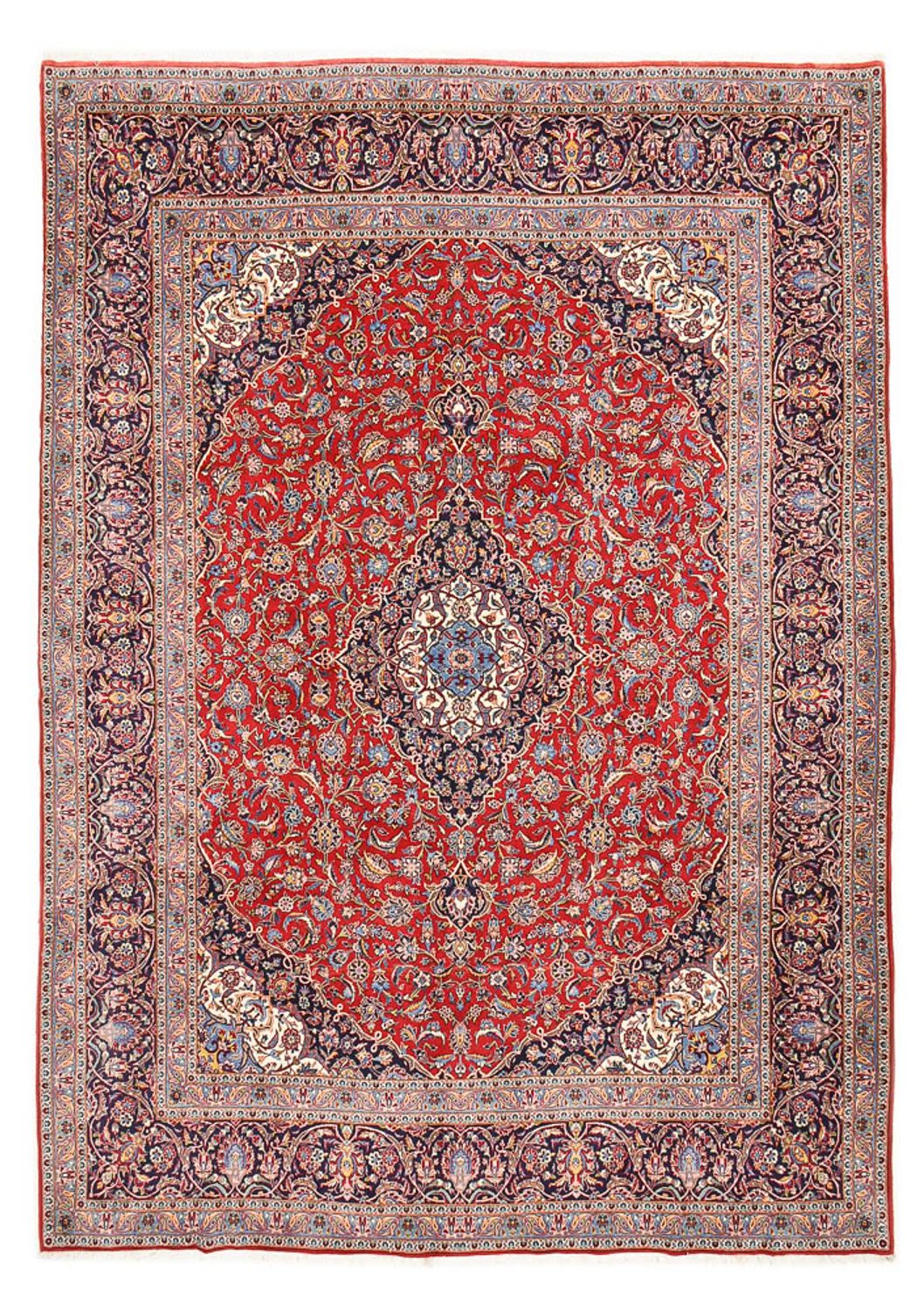 Tappeto Persero - Keshan - 414 x 300 cm - rosso