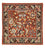 Tappeto Persero - Ghom quadrato - 74 x 73 cm - multicolore