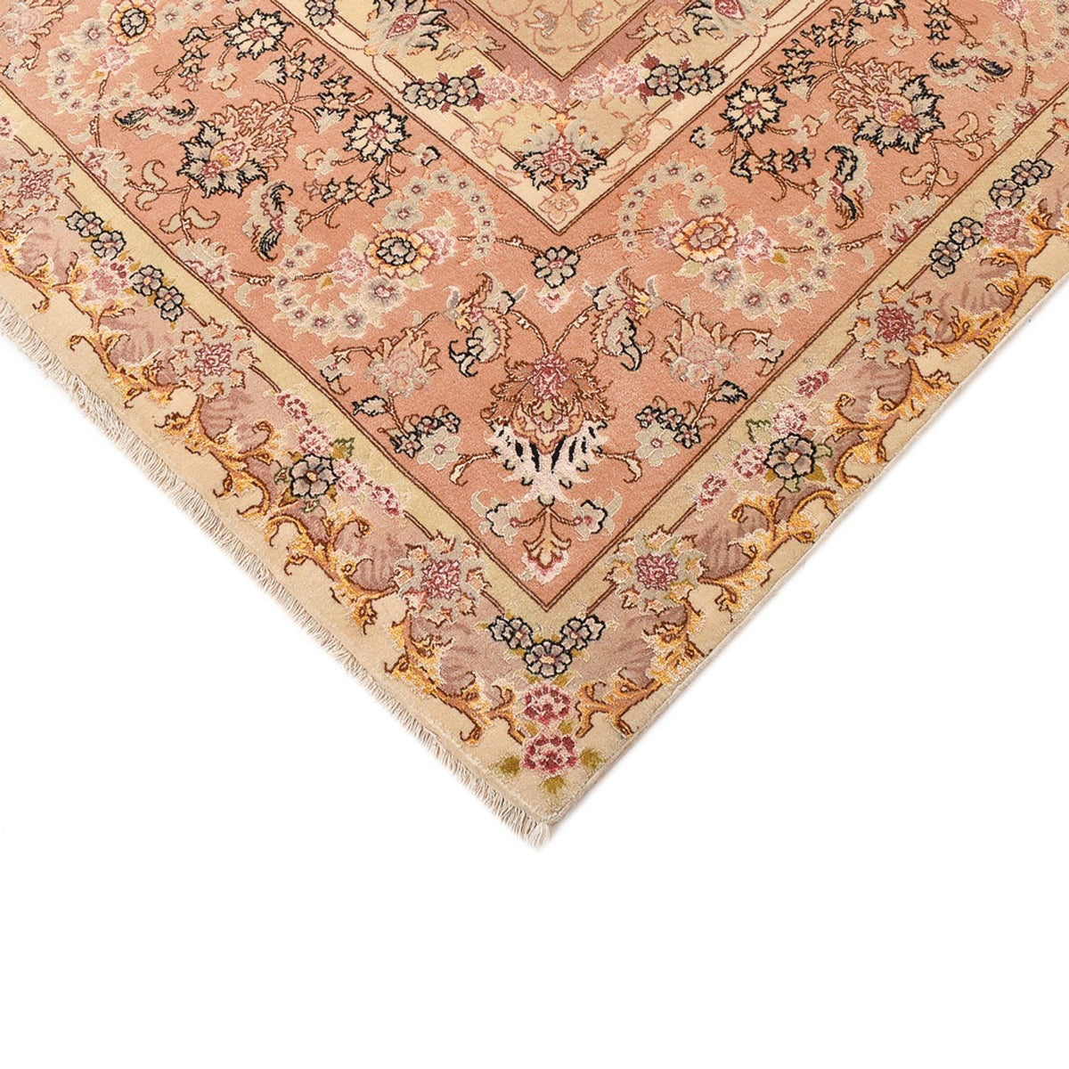 Tappeto Persero - Tabriz - Reale - 414 x 293 cm - oro