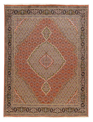 Tappeto Persero - Tabriz - Reale - 200 x 152 cm - rosso