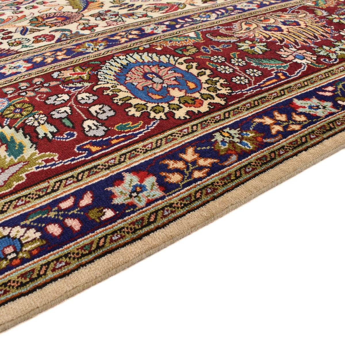 Tappeto Persero - Tabriz - Reale - 367 x 252 cm - beige