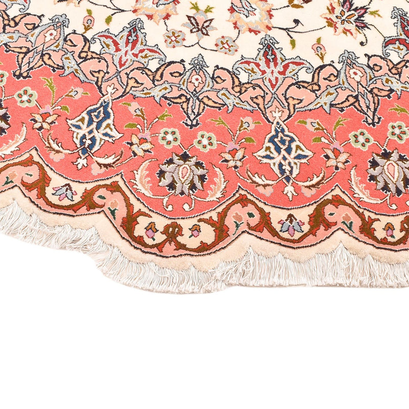 Tappeto Persero - Tabriz - Reale rotondo  - 200 x 200 cm - multicolore