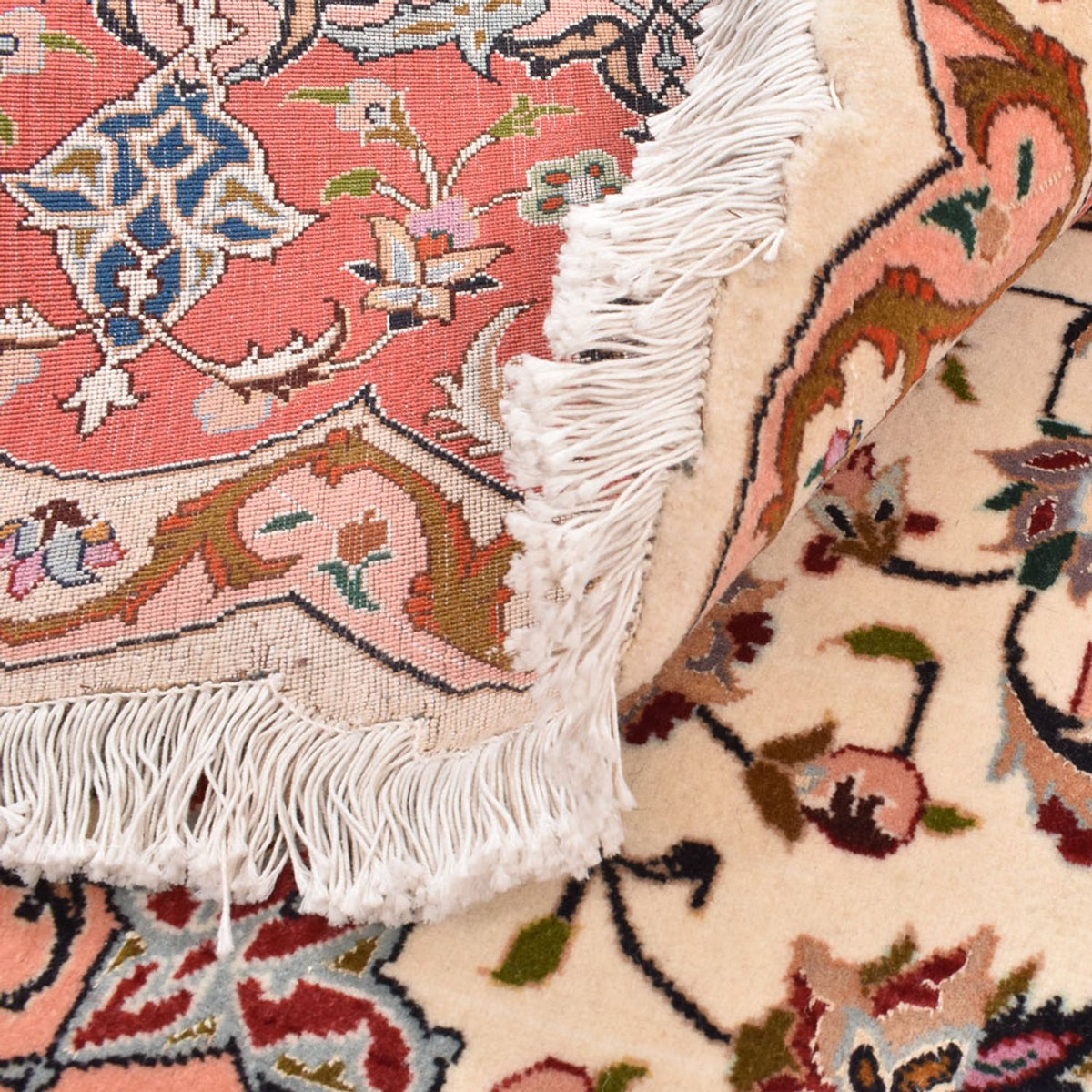 Tappeto Persero - Tabriz - Reale rotondo  - 200 x 200 cm - multicolore