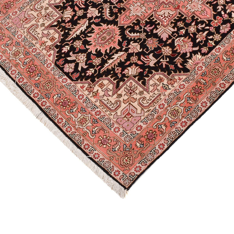 Tappeto corsia Tappeto Persero - Tabriz - Reale - 352 x 90 cm - rosso chiaro