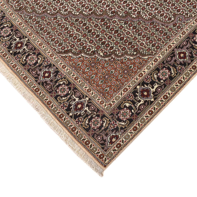 Tappeto Persero - Tabriz - Reale quadrato  - 202 x 200 cm - marrone