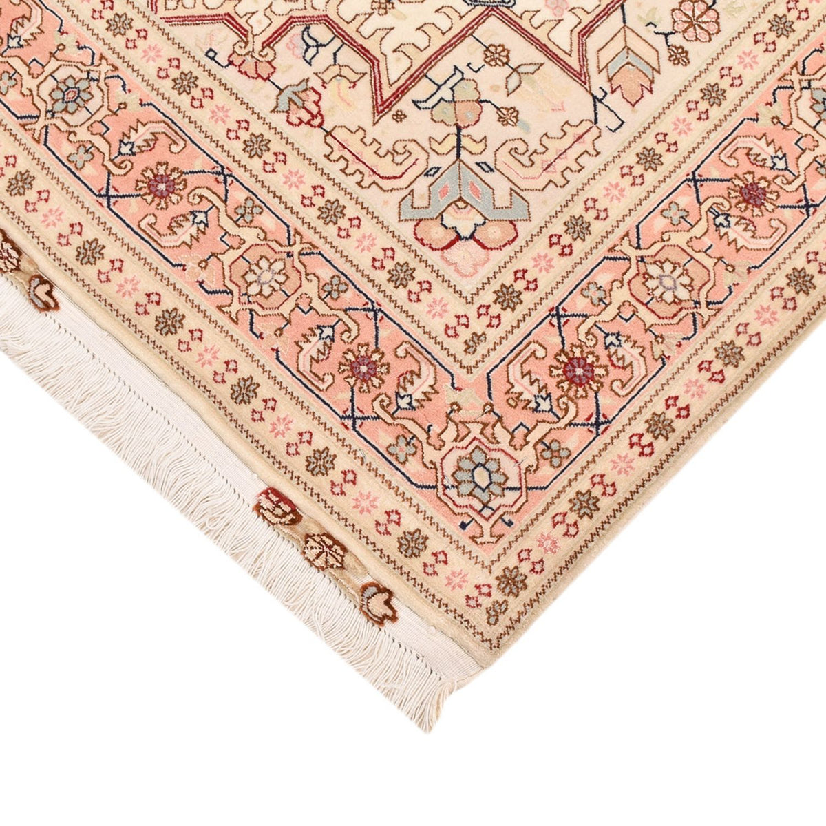 Tappeto Persero - Tabriz - Reale - 151 x 106 cm - beige chiaro