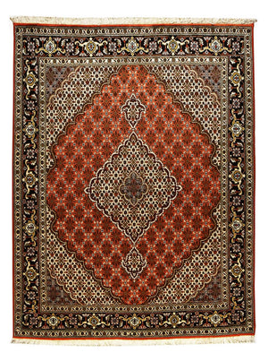 Tappeto Persero - Tabriz - Reale - 194 x 153 cm - rosso