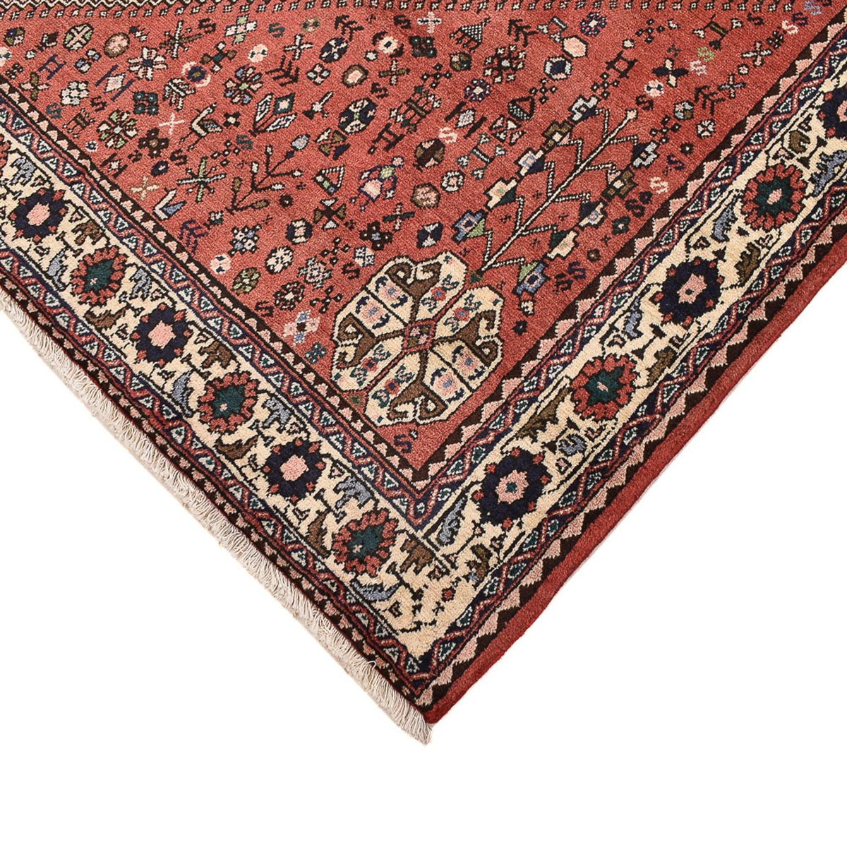 Tappeto Persero - Nomade quadrato  - 203 x 196 cm - rosso chiaro