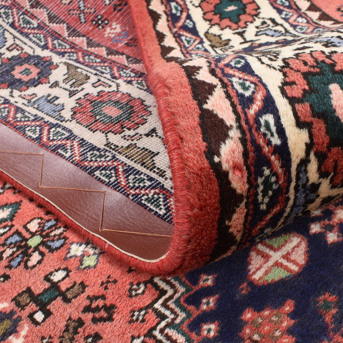 Tappeto Persero - Nomade quadrato  - 203 x 196 cm - rosso chiaro