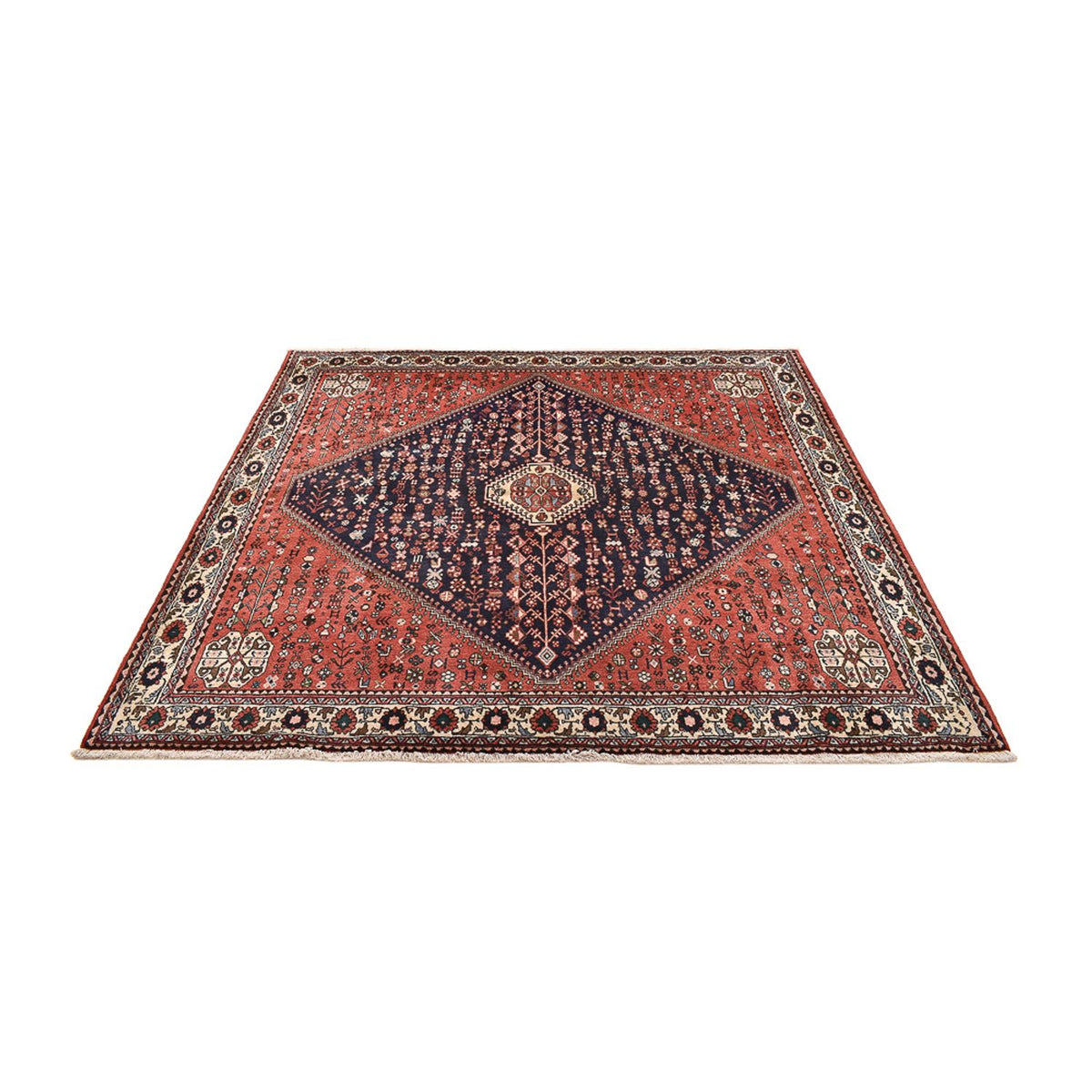 Tappeto Persero - Nomade quadrato  - 203 x 196 cm - rosso chiaro