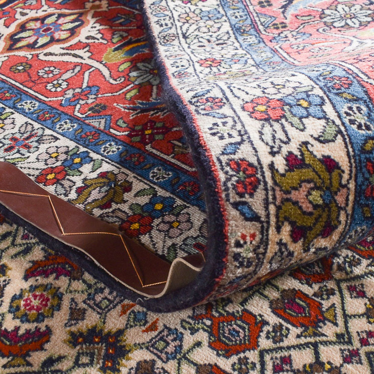 Tappeto Persero - Bidjar quadrato  - 400 x 400 cm - ruggine